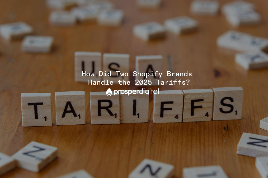 Navigating the 2025 US Tariff Spike: Two Shopify Brands, Two Smart Strategies