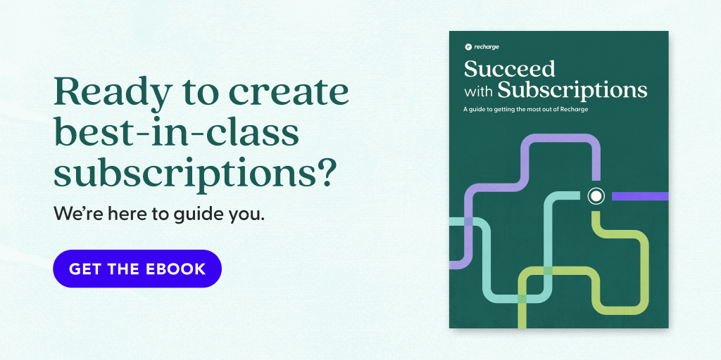 Optimise subscriptions for your store with Recharge!