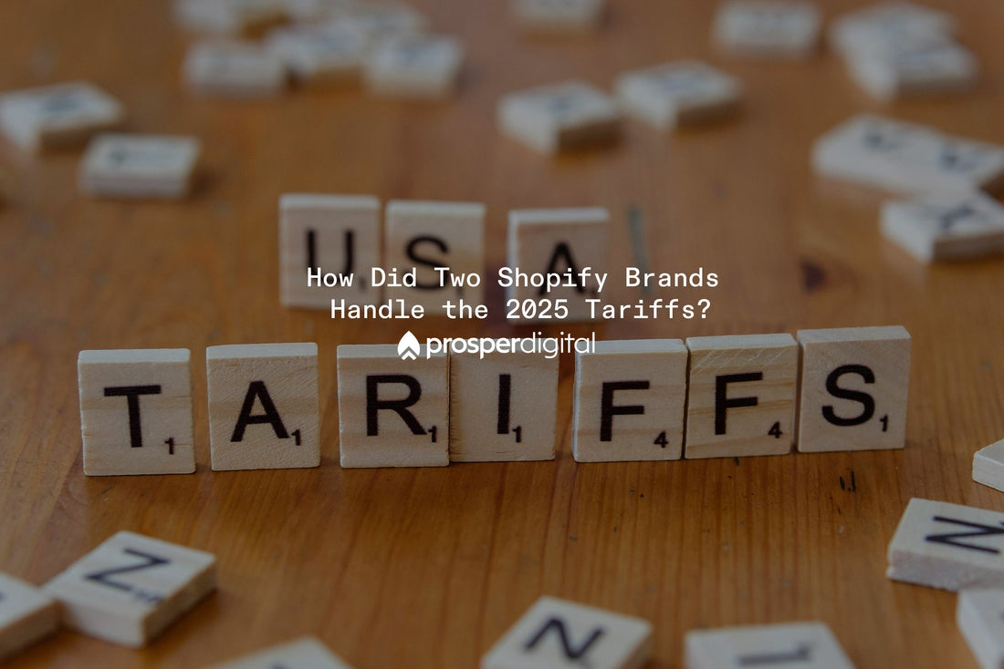 Navigating the 2025 US Tariff Spike: Two Shopify Brands, Two Smart Strategies