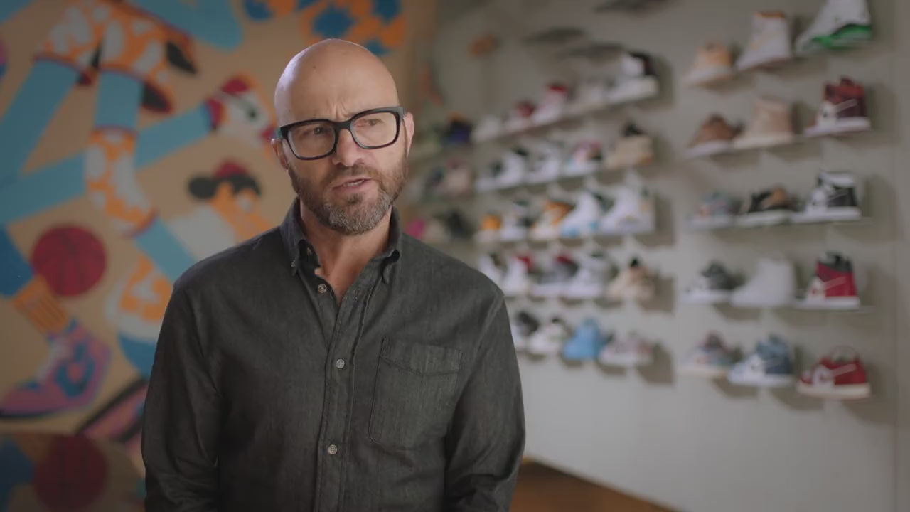 Load video: Nike Australia case study — interview in the Nike sneaker studio