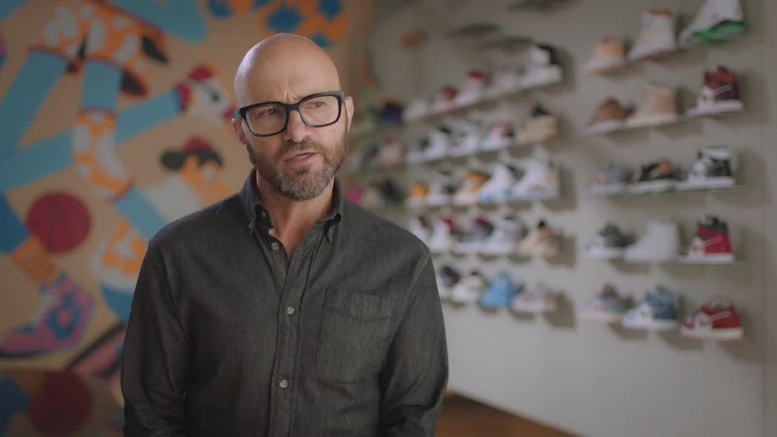 Nike Australia case study — interview in the Nike sneaker studio